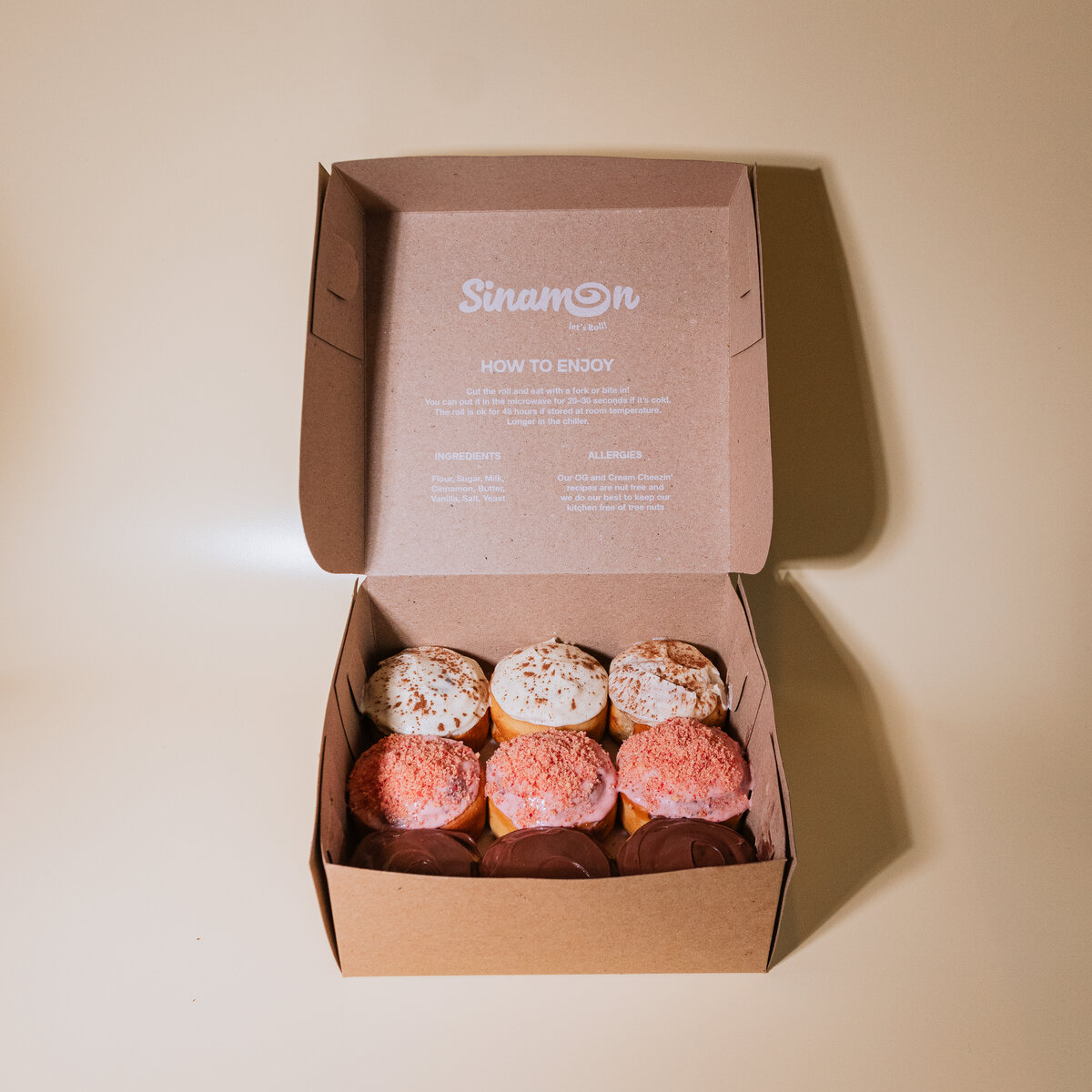 Mini Rolls Box of 9